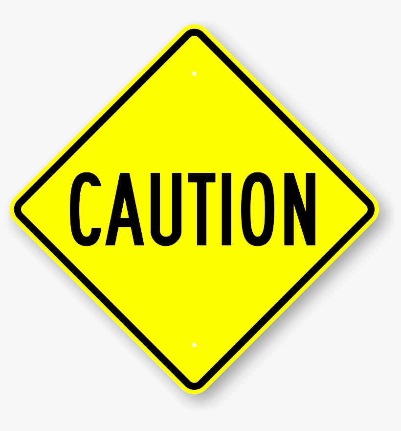 Albany Police Investigate Central Avenue Crash - Caution Signs, transparent png #4380705