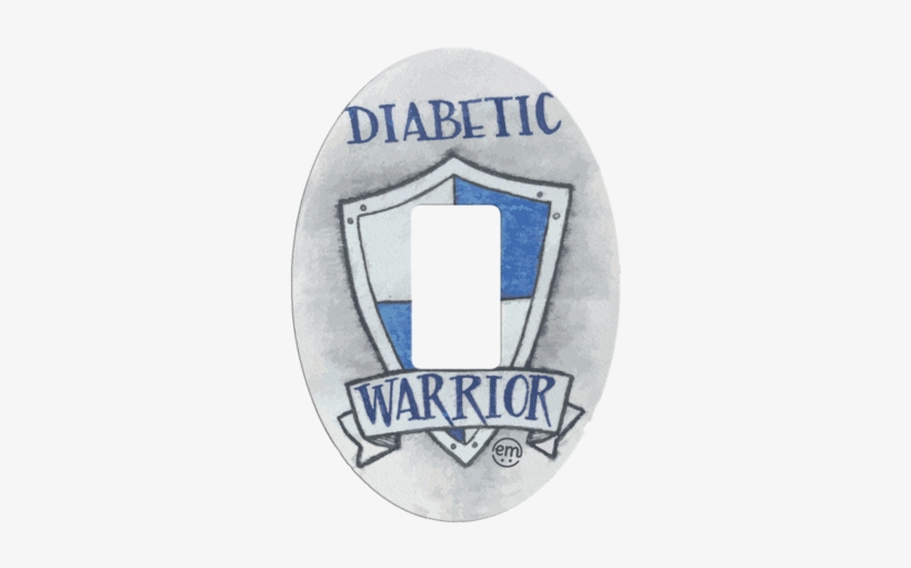 Expressionmed Blog Diabetic Warrior Dexcom Tape Adhesive - Badge, transparent png #4380780