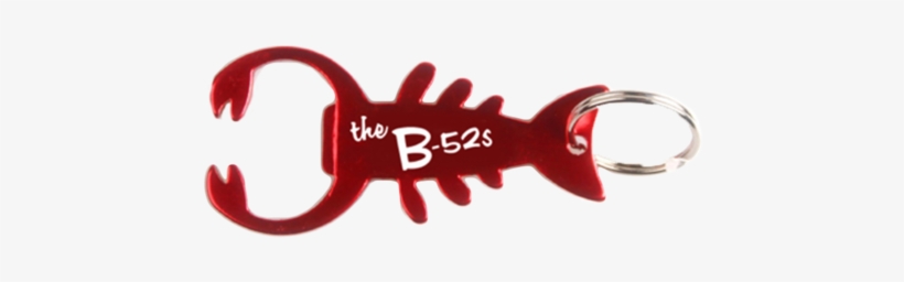 Lobster Bottle Opener Keychain - Logo B52s, transparent png #4380901