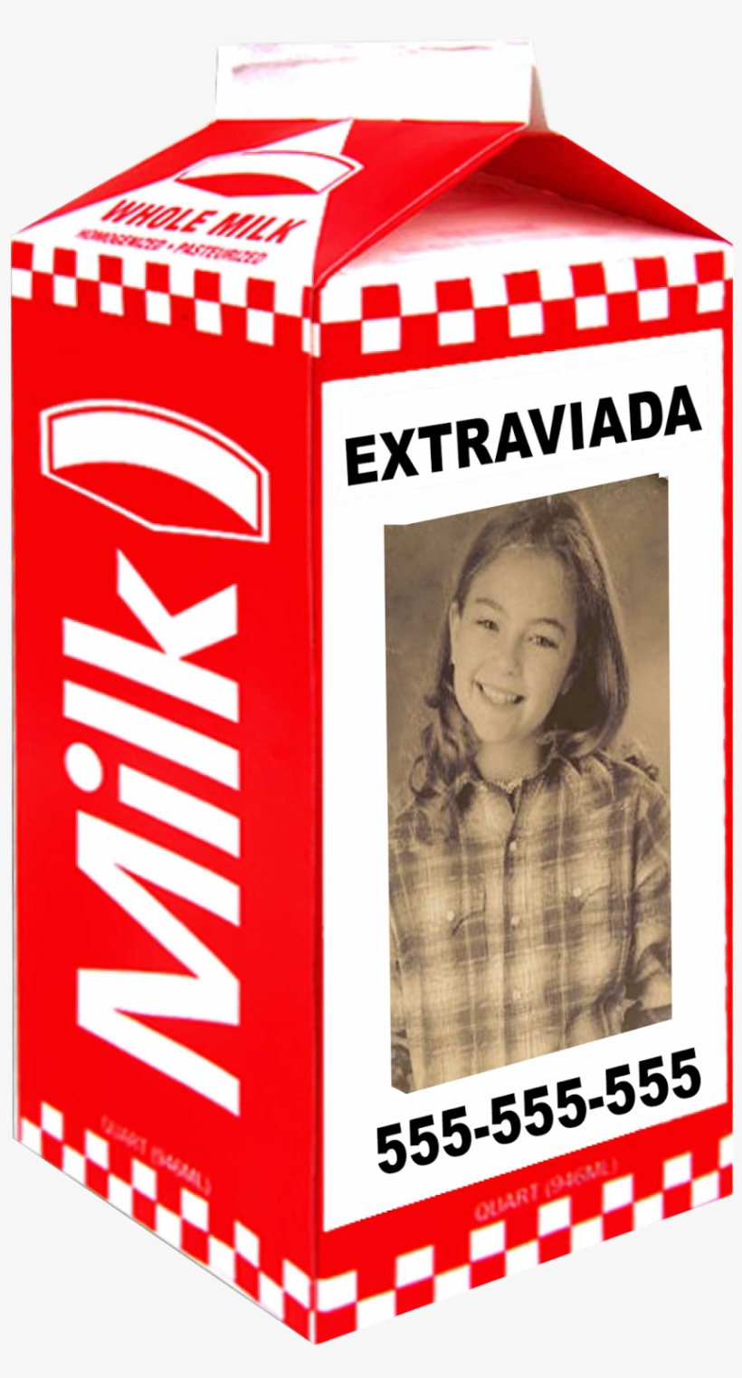 Milk - Missing Milk Carton, transparent png #4381134