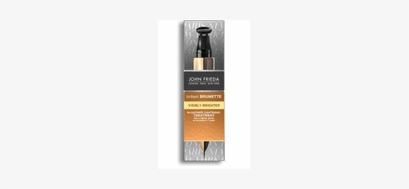 Front - John Frieda Brilliant Brunette Visibly Brighter Spray, transparent png #4381312