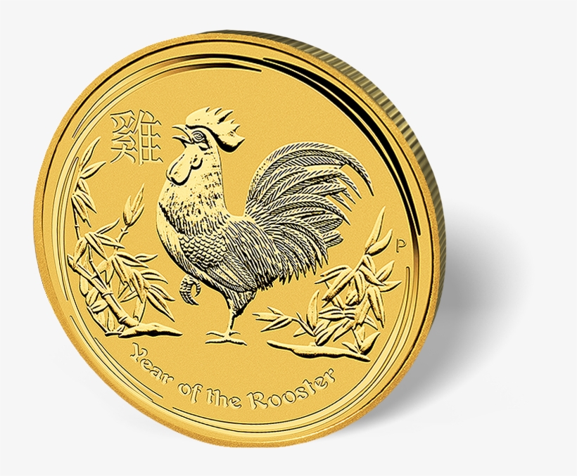 Picture Of 1 Oz Australian Gold Rooster - Perth Mint, transparent png #4381414