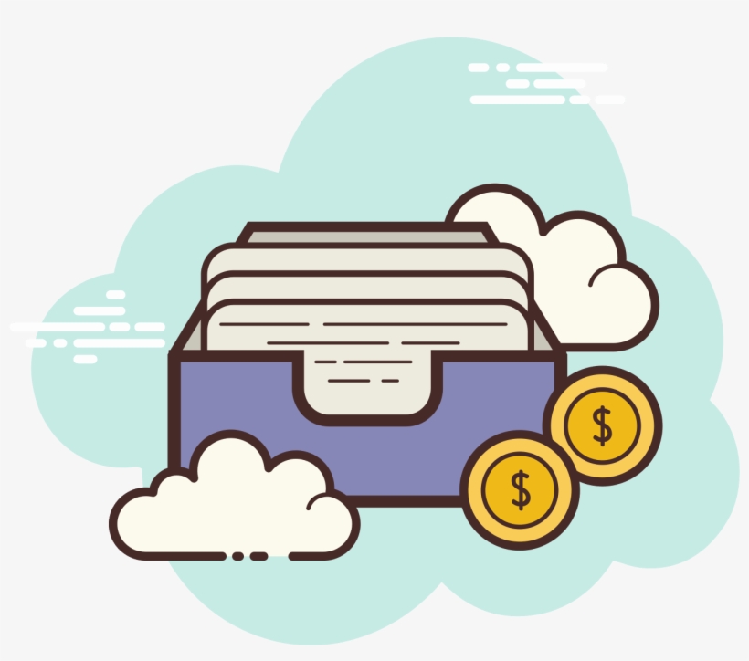 Mailbox Coins Icon - Portable Network Graphics, transparent png #4381870