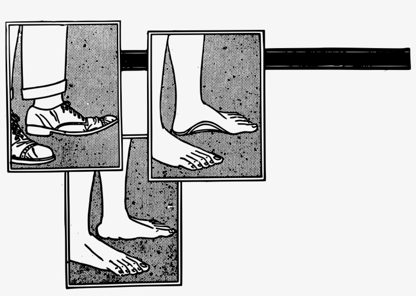 This Free Icons Png Design Of Three Sets Of Feet - Foot, transparent png #4381963