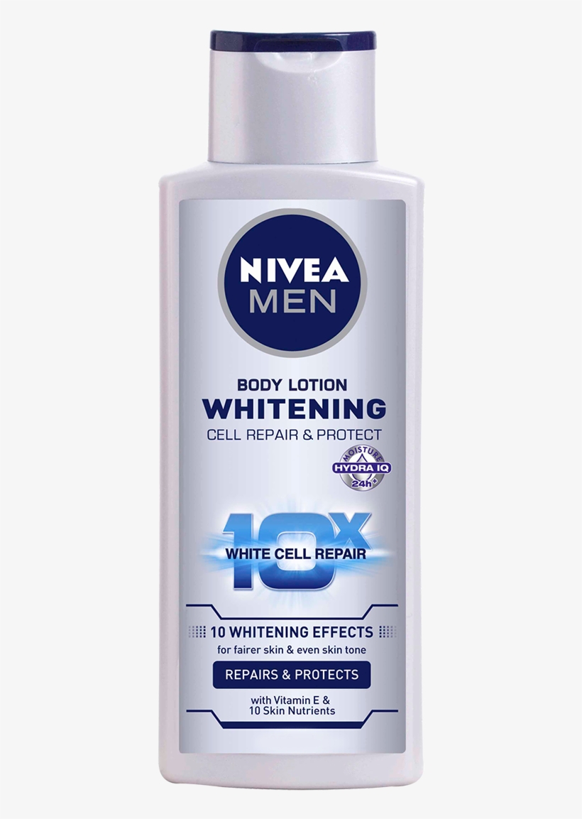 Nivea Men Whitening Lotion, transparent png #4382236