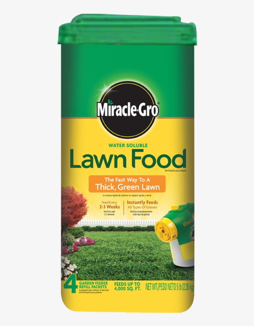 1505153814 - Miracle Grow Fertilizer, transparent png #4382271