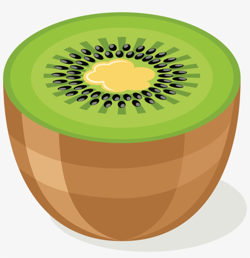 Big Image - Kiwi Fruit Clipart, transparent png #4382564