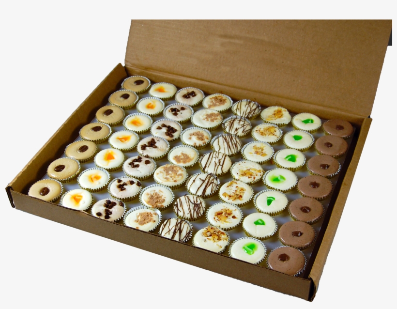 Mini Assorted Cheesecake Boxed Right, transparent png #4382636