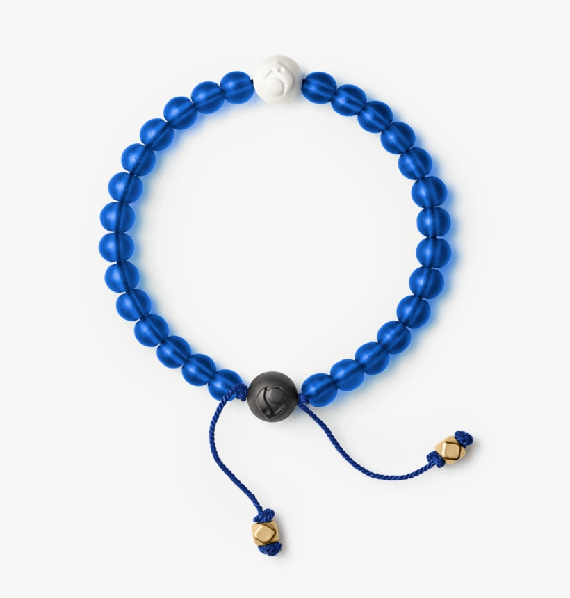 Glass Bead Bracelet - Lokai Mental Health Bracelet, transparent png #4382641