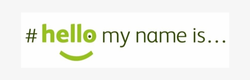 My Name Is - Nhs Hello My Name, transparent png #4383967