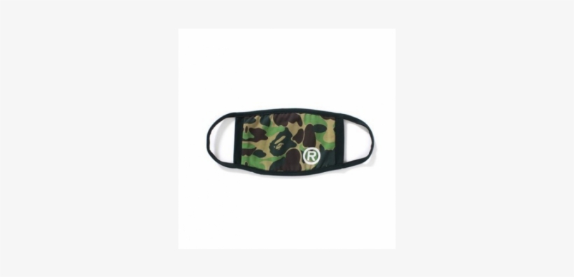 A Bathing Ape Bape Camo Mouth Guard - Hot A Bathing Ape Abc Red Blue Green Camo Face Mask, transparent png #4383989