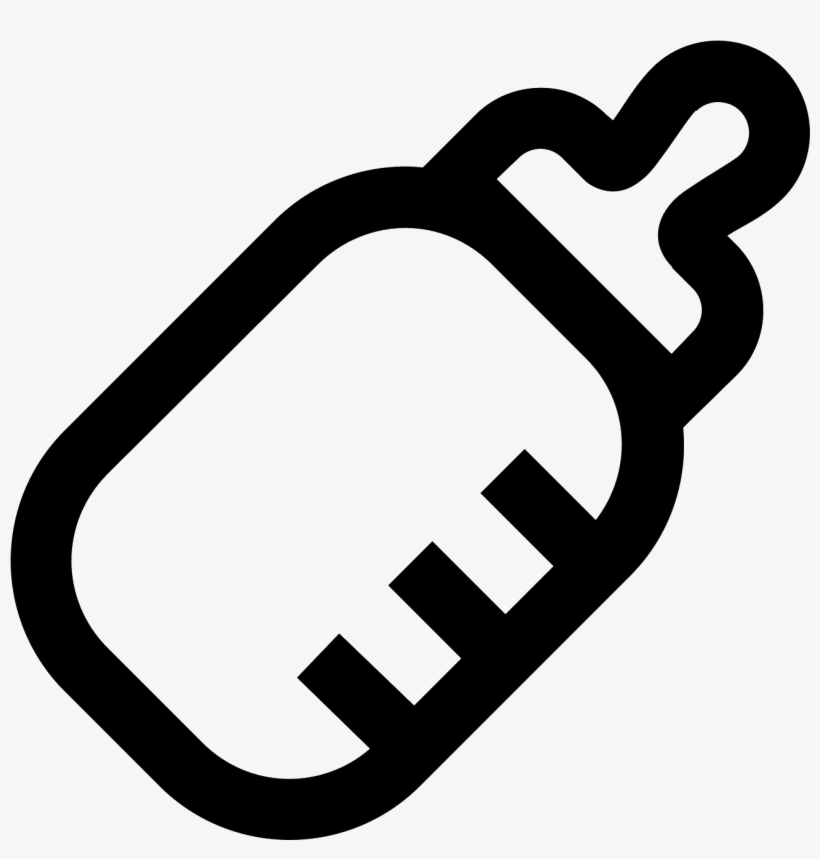 Its A Baby Bottle - Baby Bottle Icon Png, transparent png #4384110