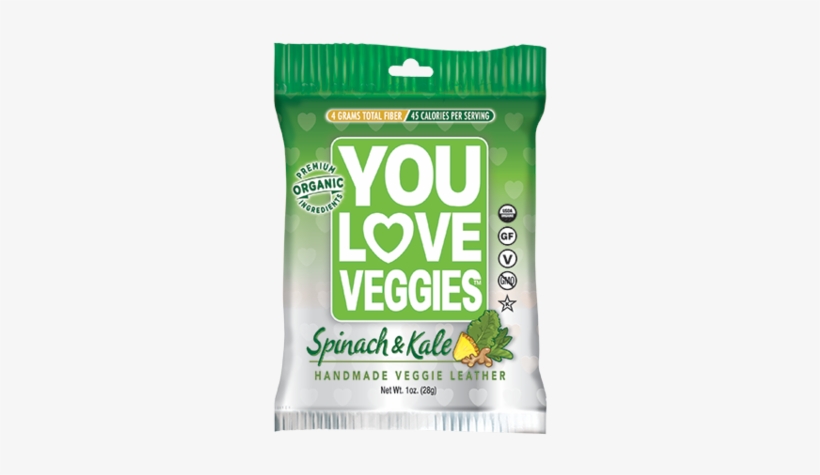 Spinach & Kale - You Love Fruit Carrot & Chia Seed Handmade Fruit, transparent png #4384192