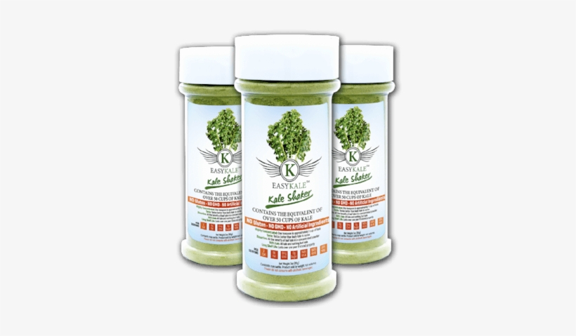 Easykale Kale Shaker 3-pack - Curly Kale, transparent png #4384217