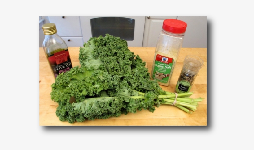 Baked Kale Chips Ingredients - Broccoli, transparent png #4384296