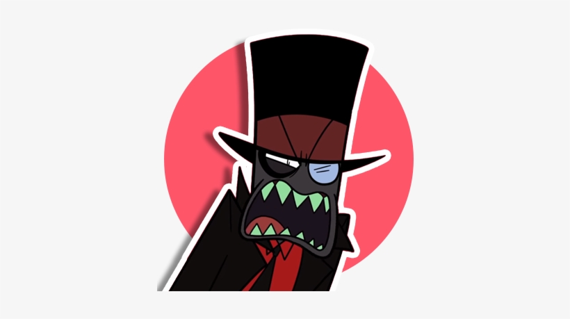 Tumblr - Black Hat Villainous Icon, transparent png #4384407