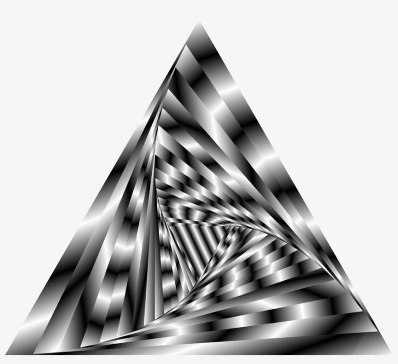 Triangle Computer Icons Geometry Vortex - Triangle Vortex Png, transparent png #4384620