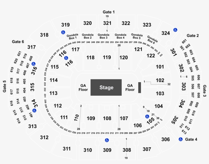 Legend - Row Ga Air Canada Centre, transparent png #4384864