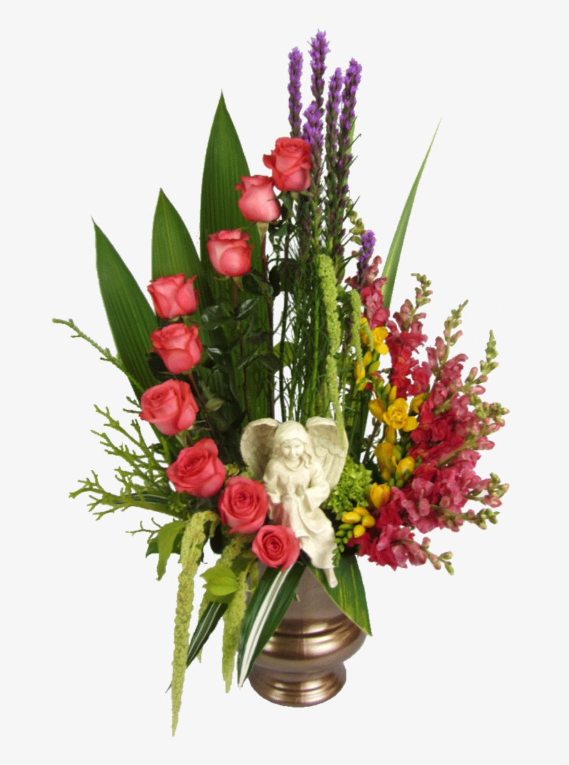 Stairway To Heaven Arrangement - Funeral Plant Flower Arrangements, transparent png #4385014