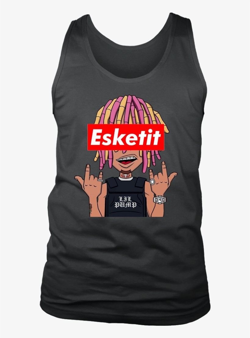 Lil Pump Cartoon Esskeetit T Shirt - Lil Pump D Rose, transparent png #4385284