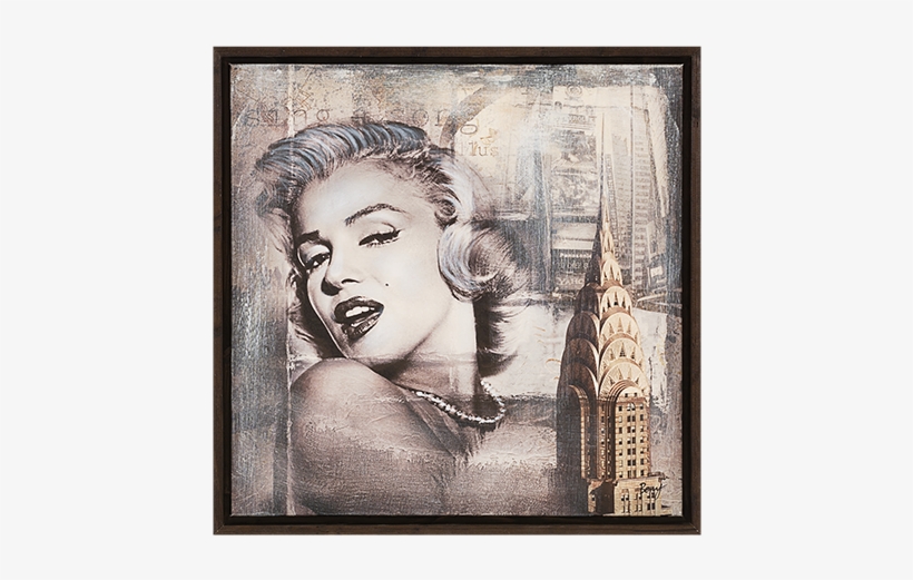 Image For 26x26" Marylin Painting From Economax - Gb Marilyn Monroe Pink Lips Mini Poster 40x50cm, transparent png #4385378