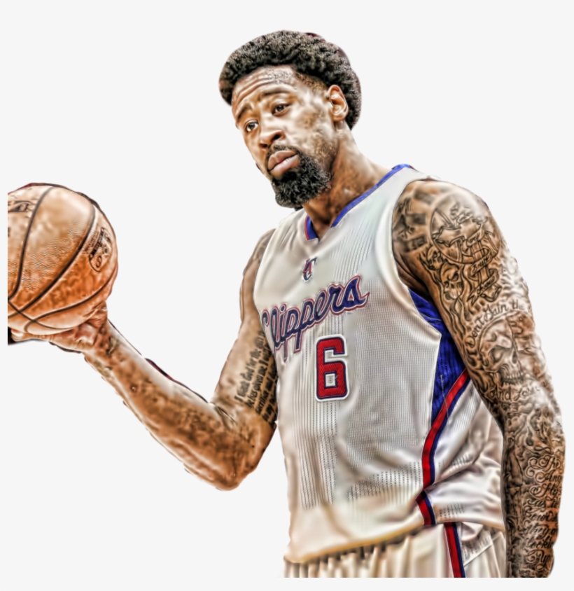 By Ryanssportspngs On Deviantart - Deandre Jordan Png, transparent png #4385415