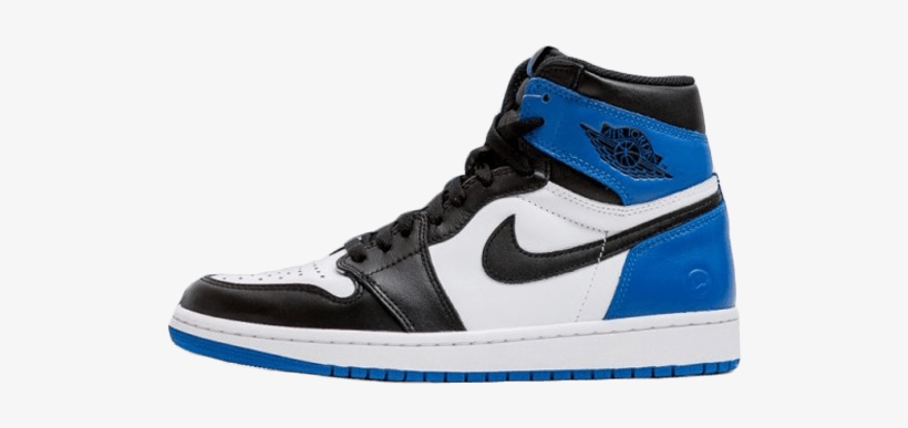 The Nike X Fragment Air Jordan 1 Is Scheduled To Release - Air Jordan 1 Purple Toe, transparent png #4385617