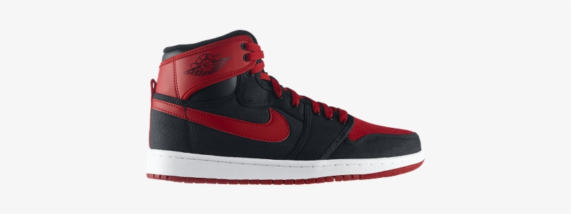 Air Jordan 1 Retro Ko Hi 'black/varsity Red-white' - Nike Air Jordan I, transparent png #4385624