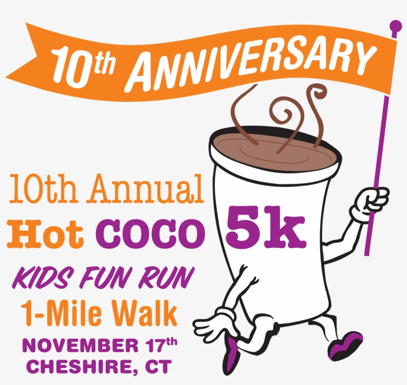 Hot Coco 5k, Walk & Kids Fun Run - Love, transparent png #4385791