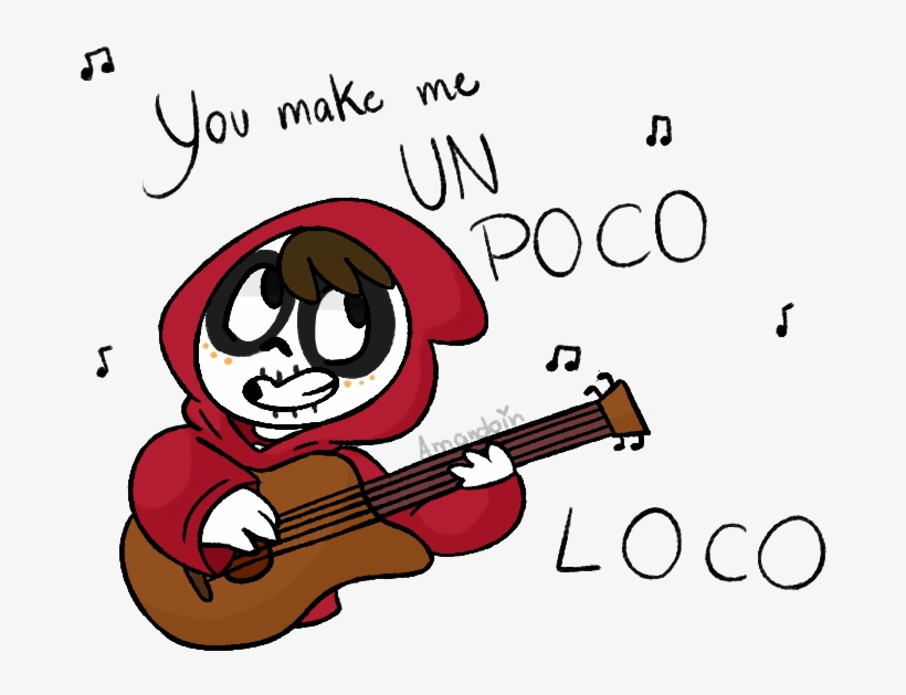 Miguel From Coco By Amandoin - Cartoon, transparent png #4385830
