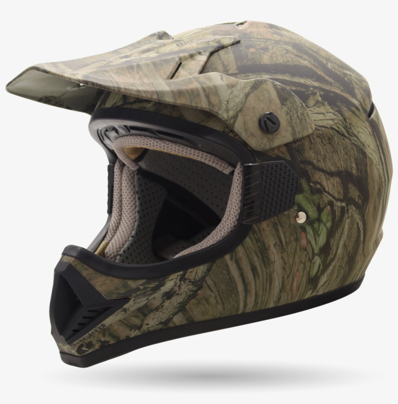 Fearless Mossy Oak® - Motorcycle Helmet, transparent png #4385880