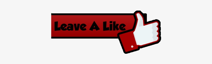 Video Materials - Leave A Like Png, transparent png #4386595