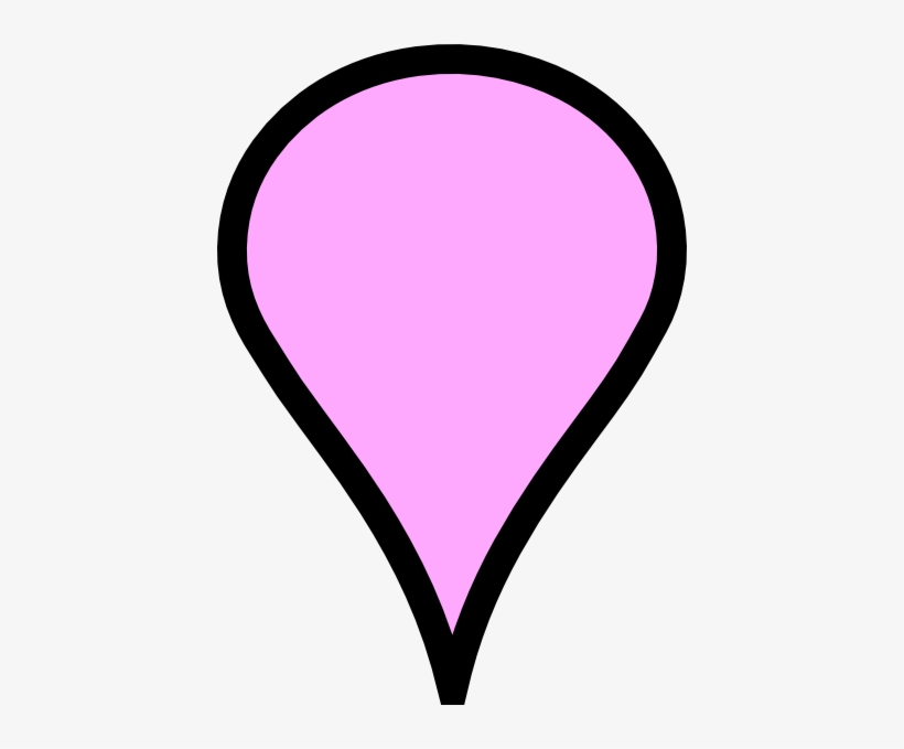 Pink Map Icon Png, transparent png #4387140