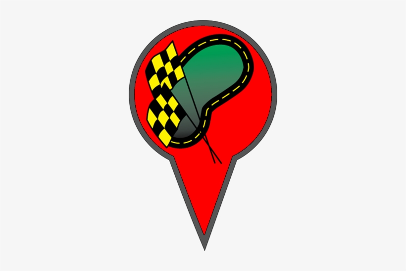 Track Map Icon - Emblem, transparent png #4387143