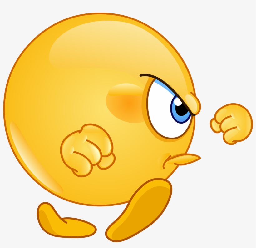 Hotsigns And Decals - Angry Emoji, transparent png #4387565