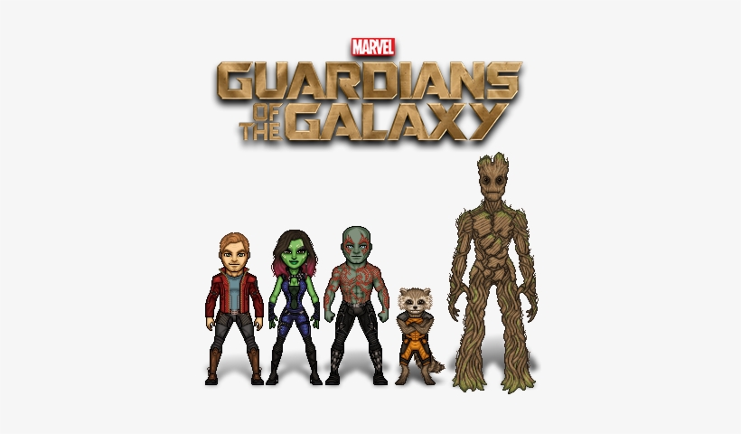 The Guardians Of The Galaxy By Haydnc95-d7tkpze - Guardians Of The Galaxy Png, transparent png #4387915