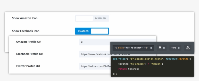 Adding Extra Social Icons For Divi - Icon, transparent png #4388531