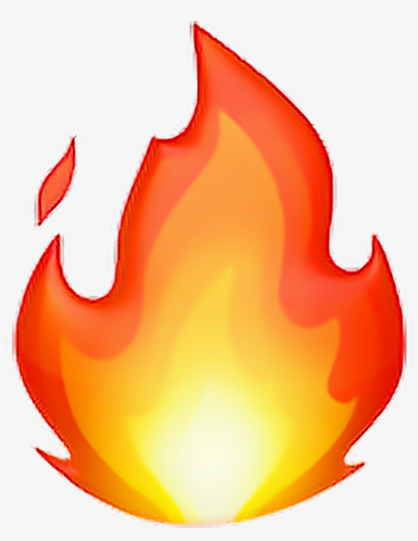 •fire Emoji 🔥 Fire Flame Emoji Emoticon Iphone Iphonee - Whatsapp Emoji De Fuego, transparent png #4388740