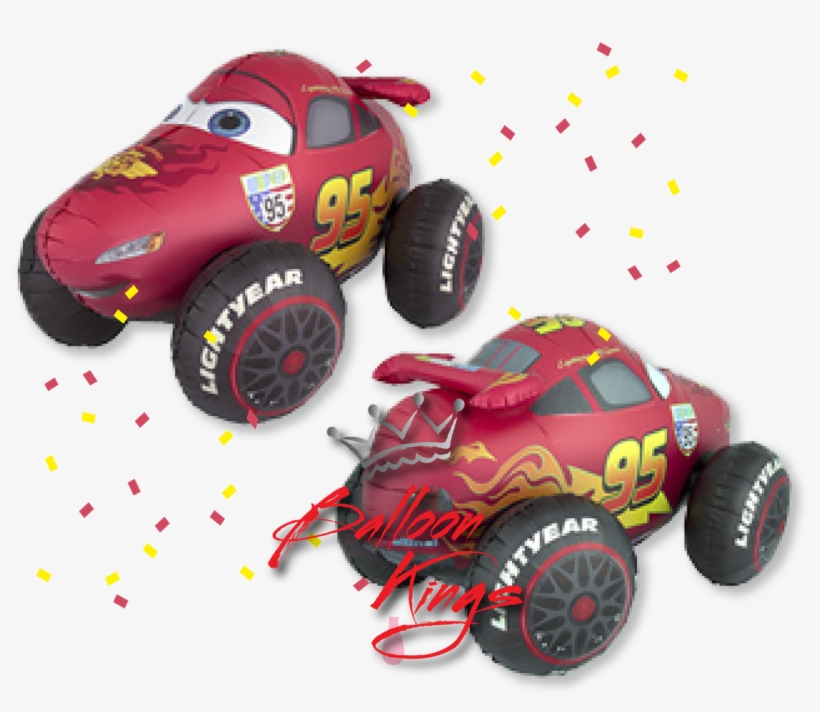 Cars Lightning Mcqueen Airwalker - Lightning Mcqueen Airwalker Balloon, transparent png #4388852