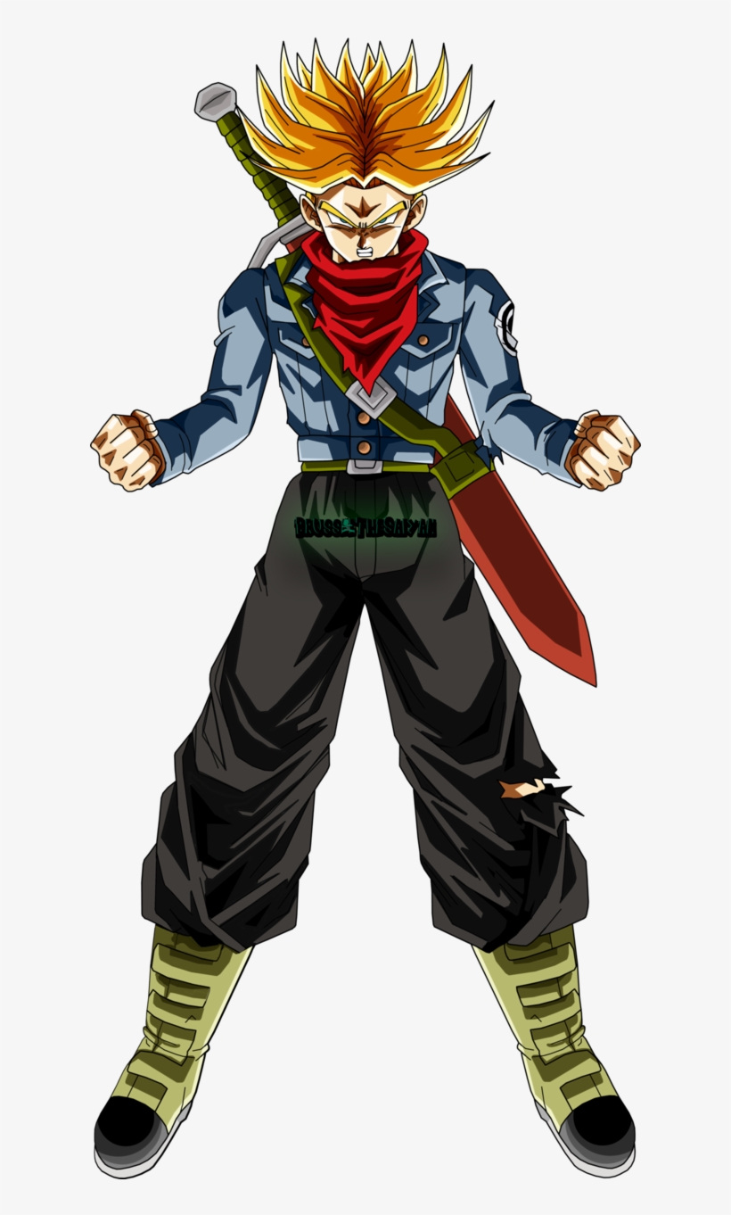 Trunks Rage Super Saiyan Rage Trunks By Brusselthesaiyan - Trunks Super Saiyan Rage Png, transparent png #4389289