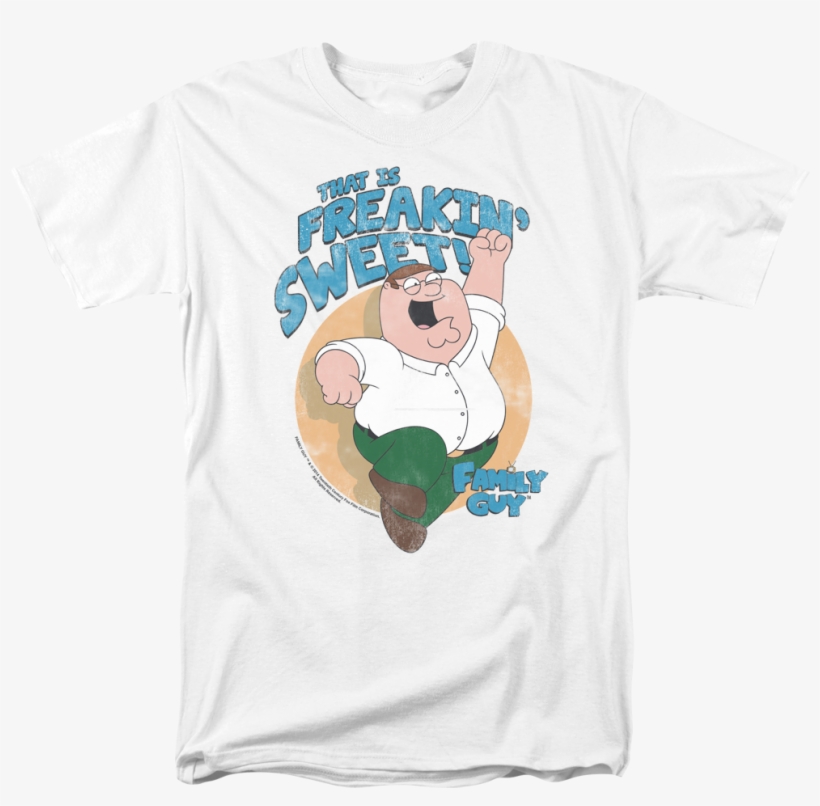 Freakin' Sweet Family Guy T-shirt - Mens Family Guy Tshirt, transparent png #4389794
