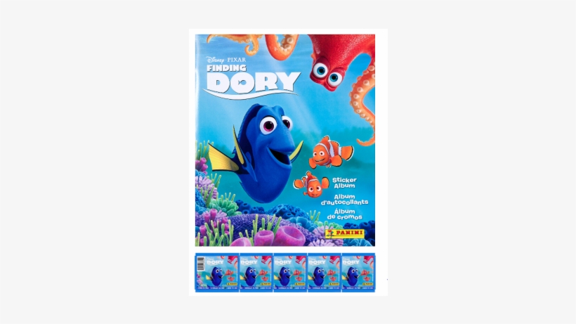 Finding Dory Album And 350 Stickers - Finding Dory Activity Set With Magic Expanding Towel, transparent png #4390079