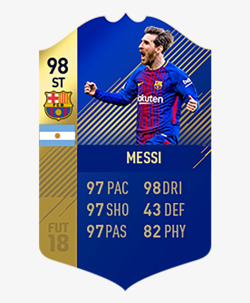 Fifa 18 Ultimate Team Of The Season Messi - Dybala Tots Fifa 18, transparent png #4390119