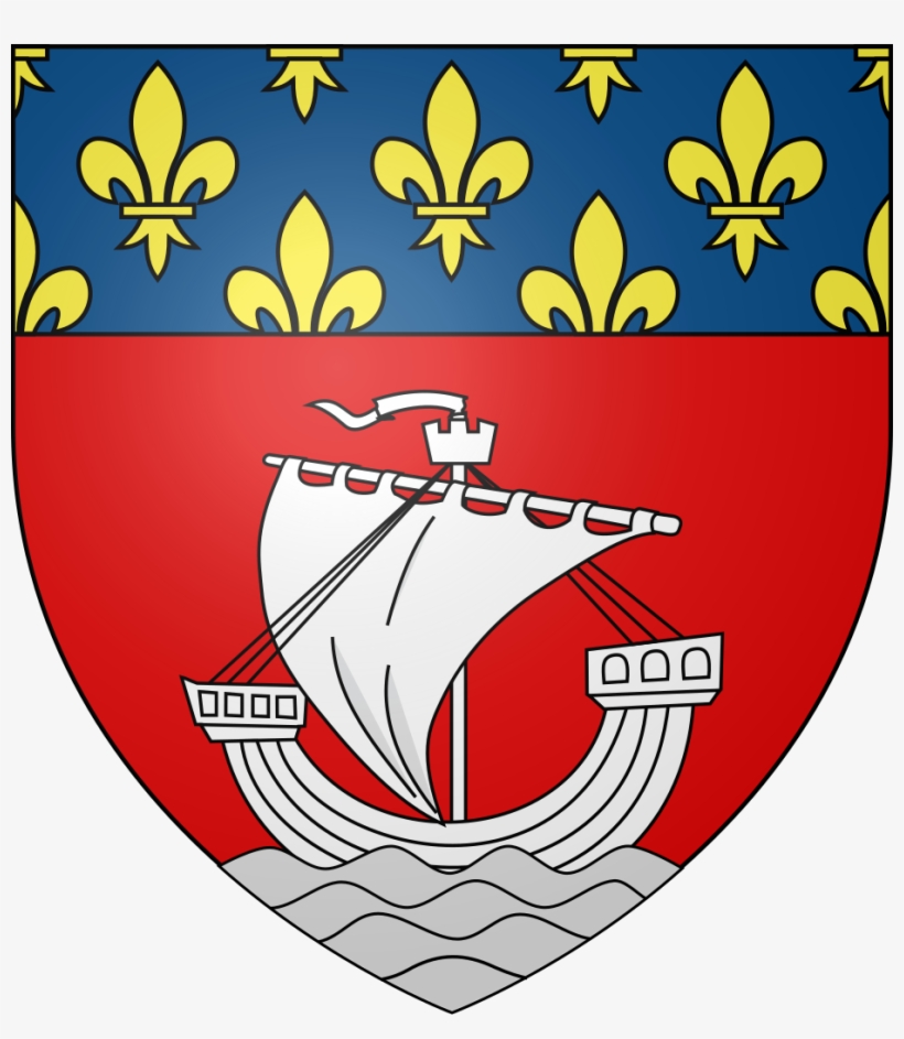 Blason Paris - Blason Ville De Paris, transparent png #4390349
