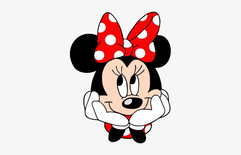 Rosto Minnie Png - Minnie Vermelha@pngkey.com