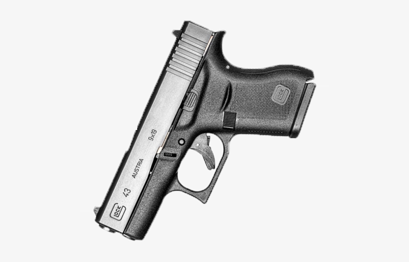 Buy A Glock - Glock 43 9mm 3.39 6rd Glock Night Sights, transparent png #4391018