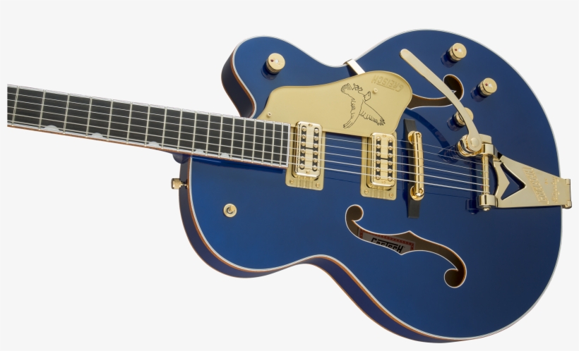 G6136t Limited Edition Falcon™ With String-thru Bigsby®, - Gretsch G6136t Players Edition Black Falcon W/bigsby, transparent png #4391096