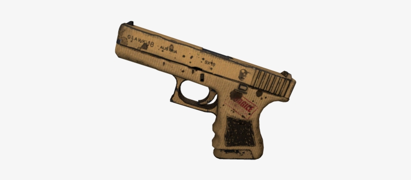 Cardboard Warfare - Glock Cardboard Warfare, transparent png #4391134