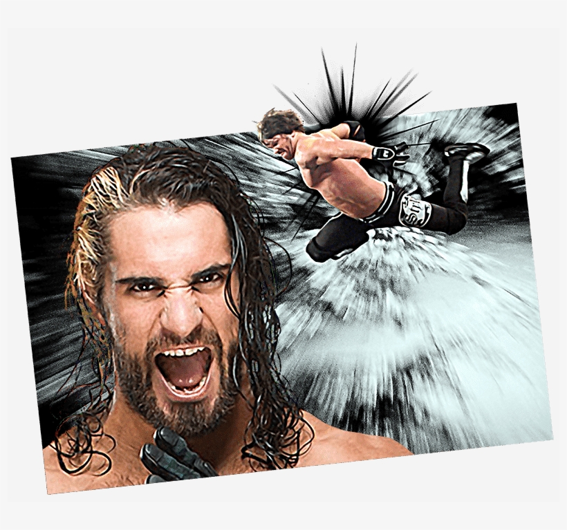 1- Seth Rollins Aj Styles Seth Rollins - A.j. Styles, transparent png #4391372