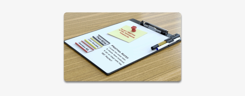 These Clipboards Cling Tight To Any Flat, Clean, Dry - Clipboard Magnets, transparent png #4391405